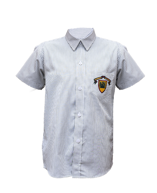 Pinstriped Shirt Boys H/S For Summer