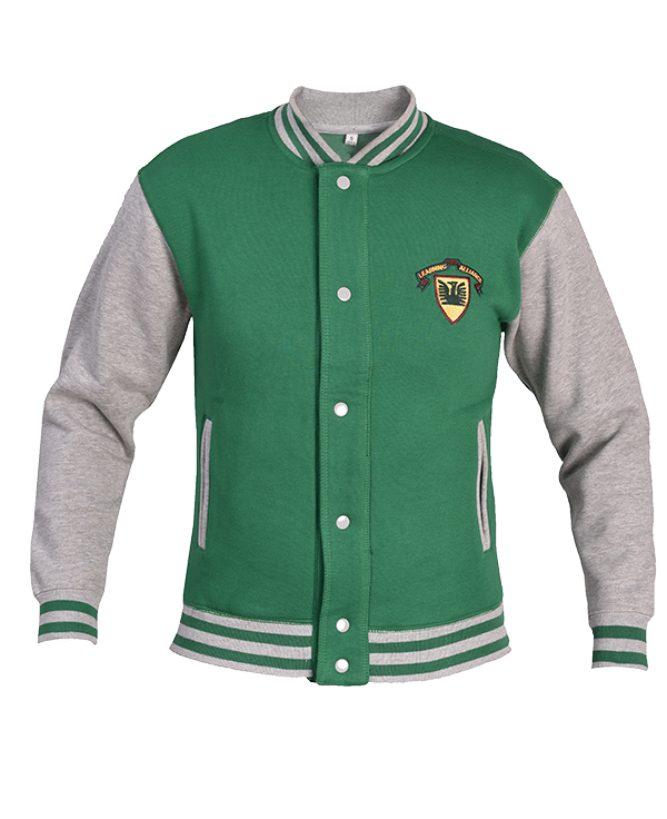 Jacket Grey / Green For Boys & Girls